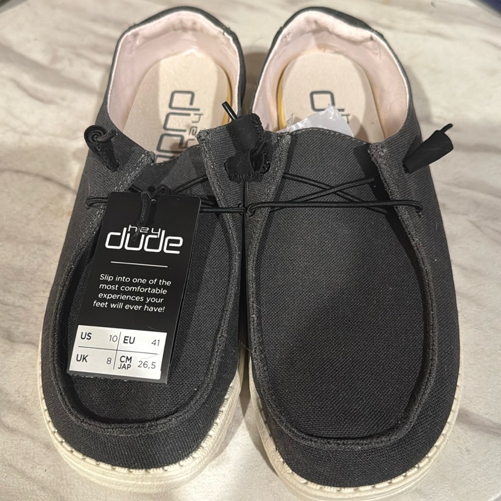 Women’s NEW Charcoal Hey Dudes